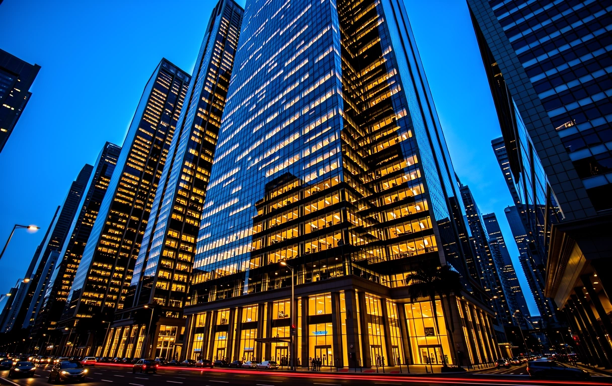 Ayala Avenue Skyline