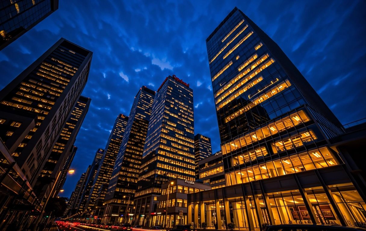 Ayala Avenue Skyline